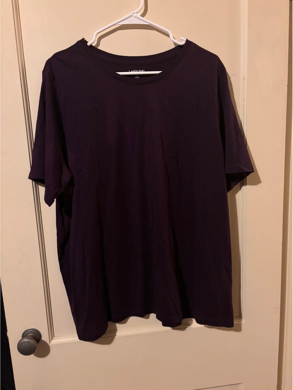 Lands' End Relaxed Fit T-Shirt 1X Purple